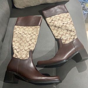 Coach Riding boots Sz 7.5